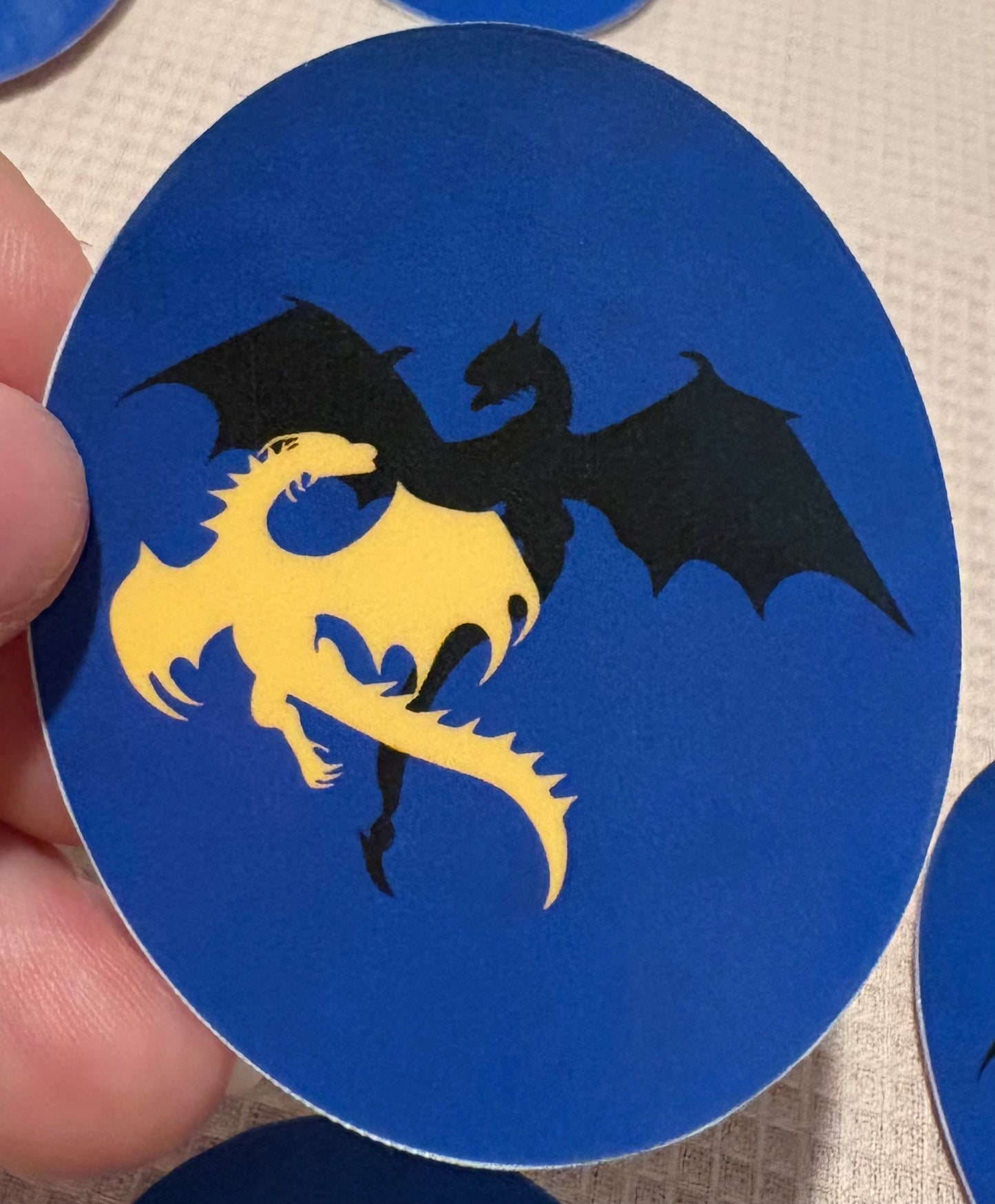 Fourth Wing Inspired Sticker - Tairn and Andarna