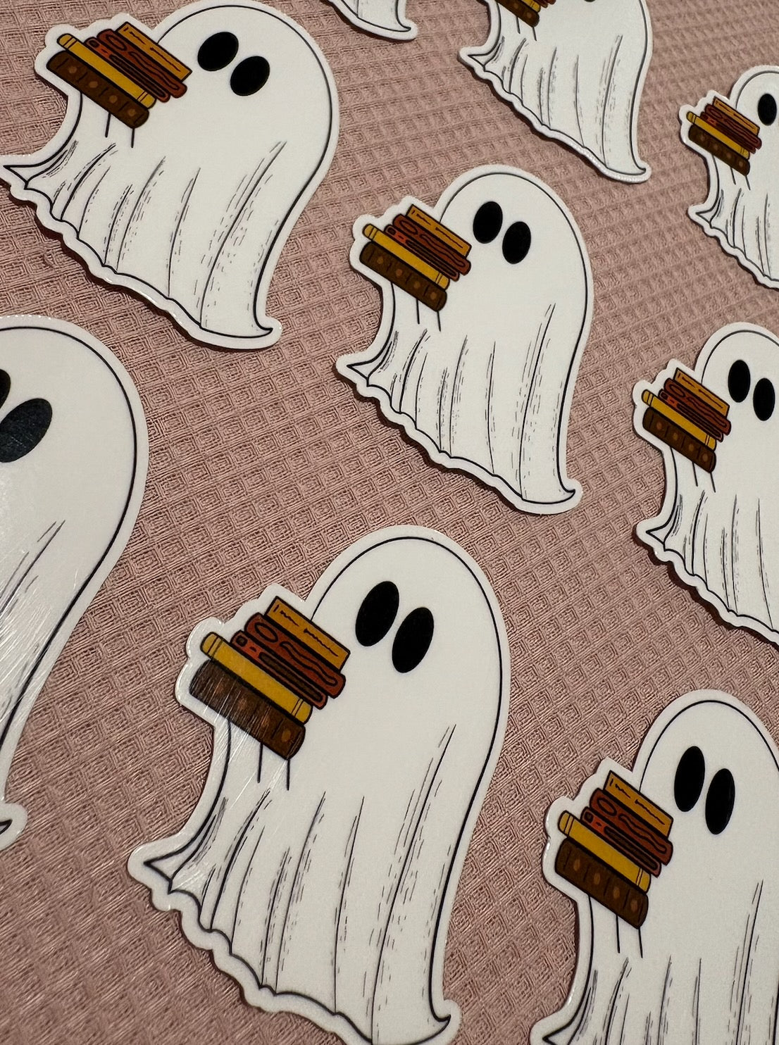 Bookish Ghost Sticker