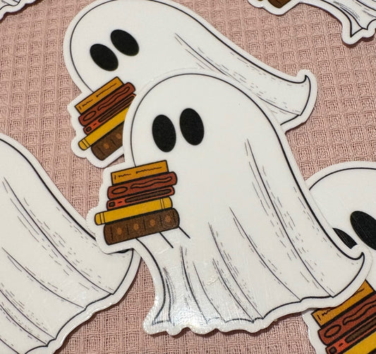 Bookish Ghost Sticker