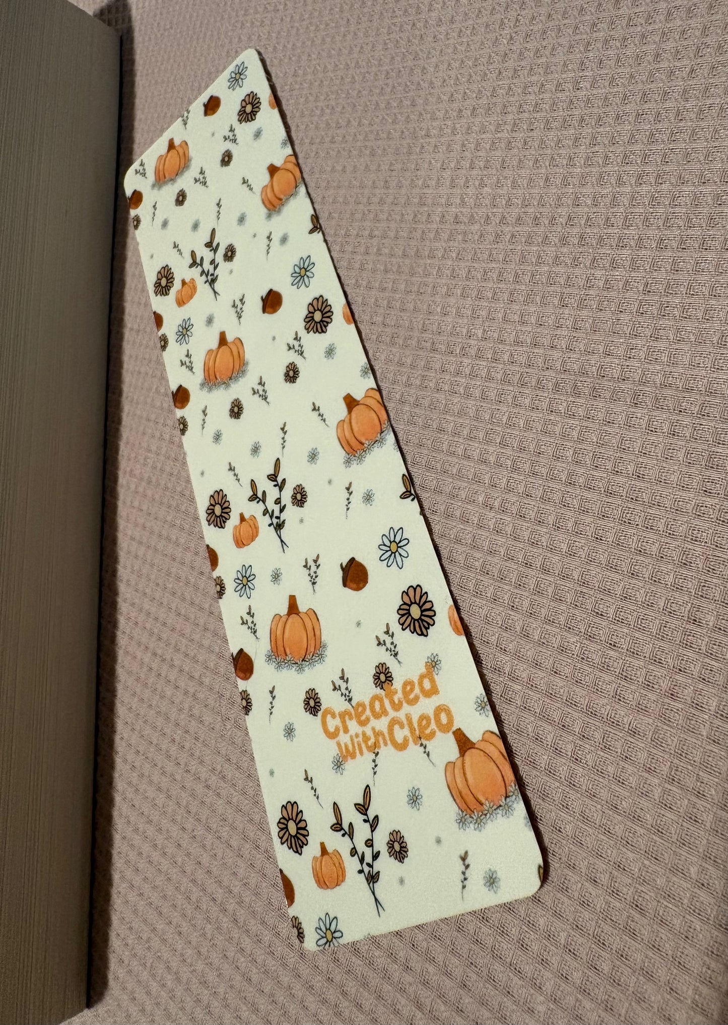Finally Fall Bookmark