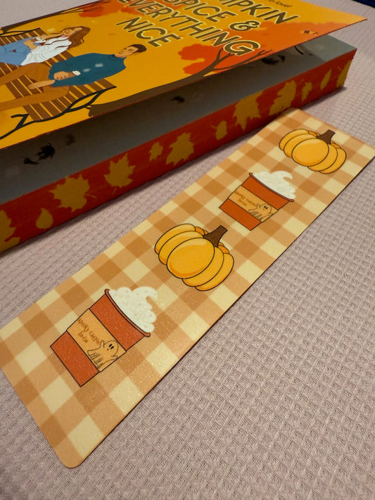 Pumpkin Spice Bookmark